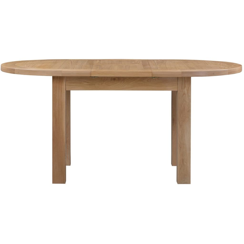 D End Extended Dining Table