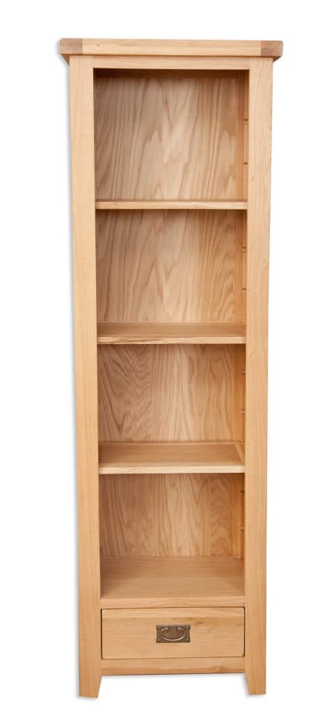 Slim Bookcase With Drtawer