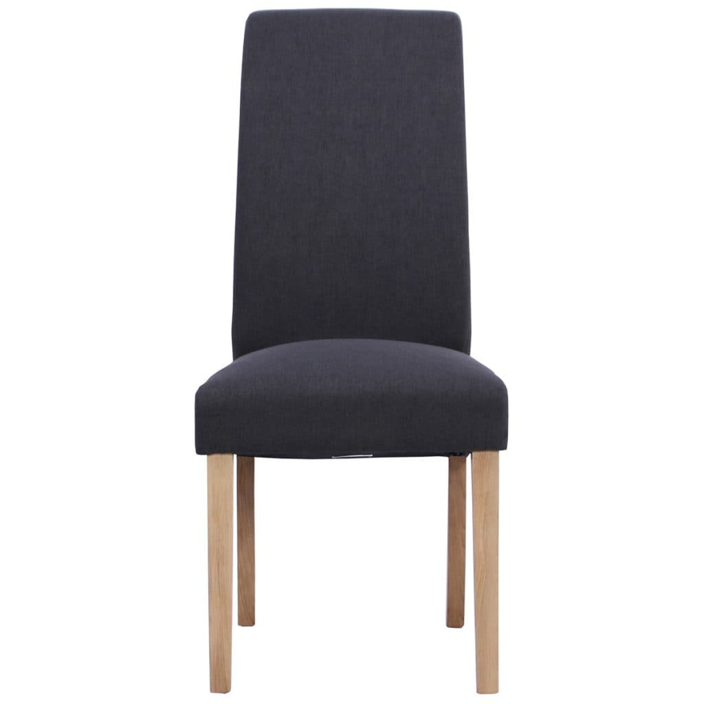 Fabric Chair Dark Grey
