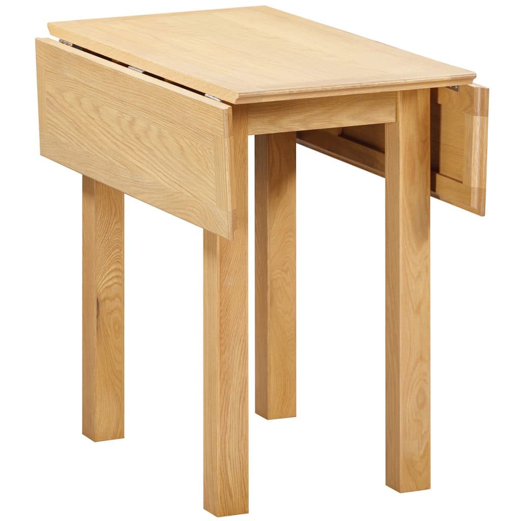 Square Drop Leaf Table Closed