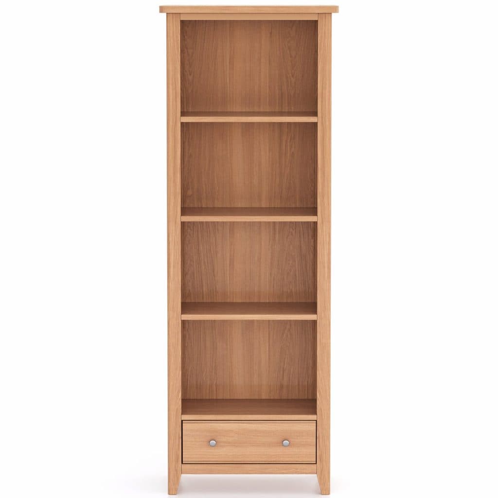 Tall Bookcase With Drawer