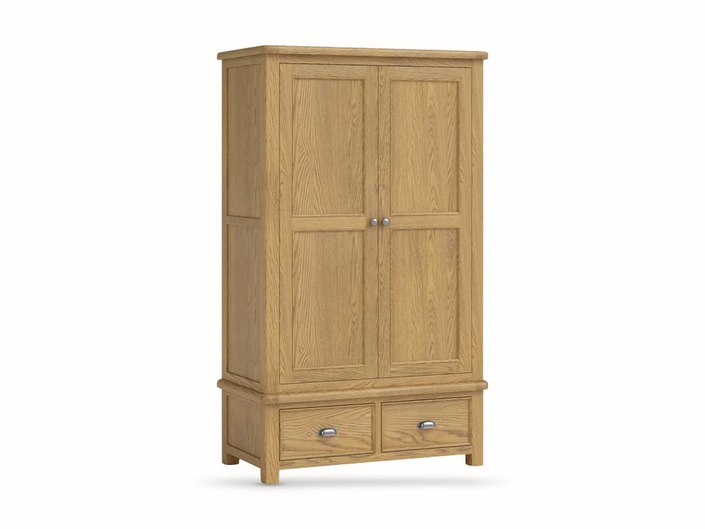 2 Door Wardrobe With Drawer