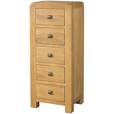 5 Drawer Tall Chest