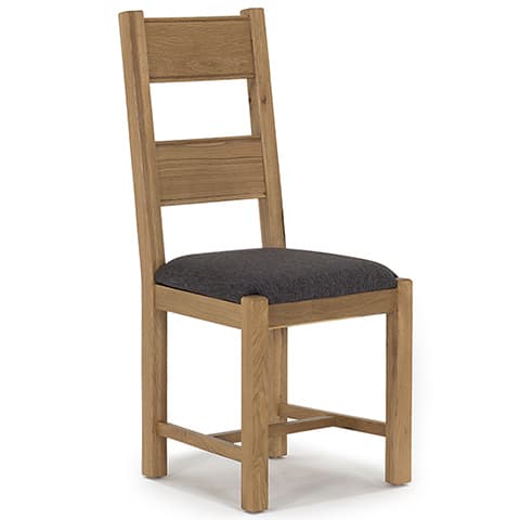 Dining Chair - Grey Fabric