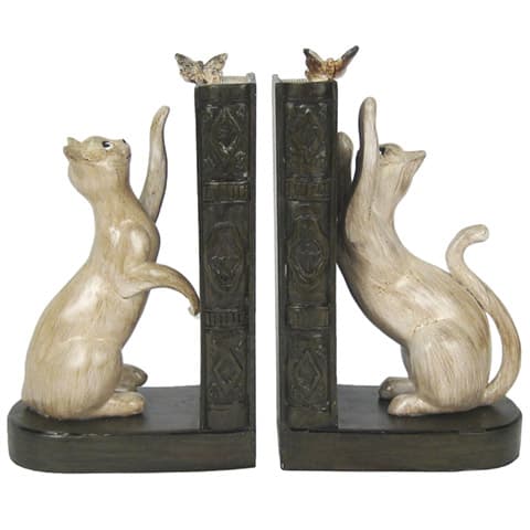 Cat Bookends