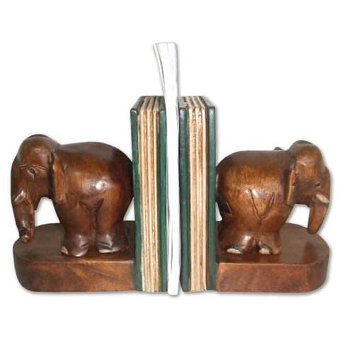 Elephant Bookends