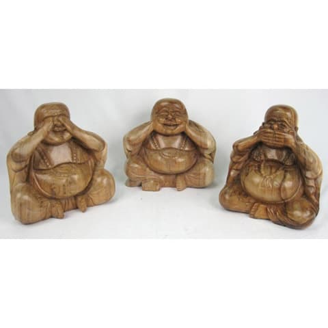 Set of 3 Buddhas