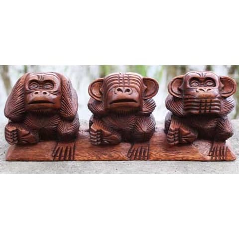 Set of 3 Monkeys