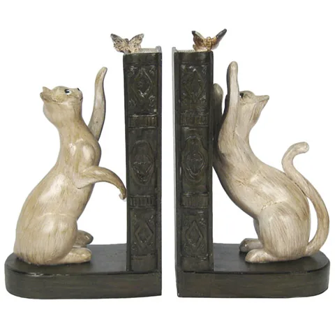 Cat Bookends