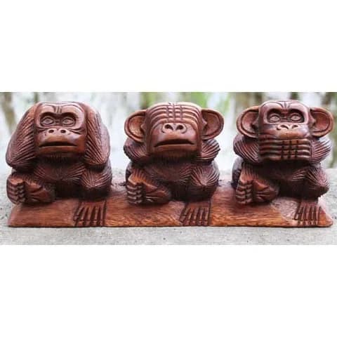 Set of 3 Monkeys