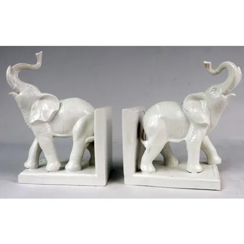 Elephant Bookends