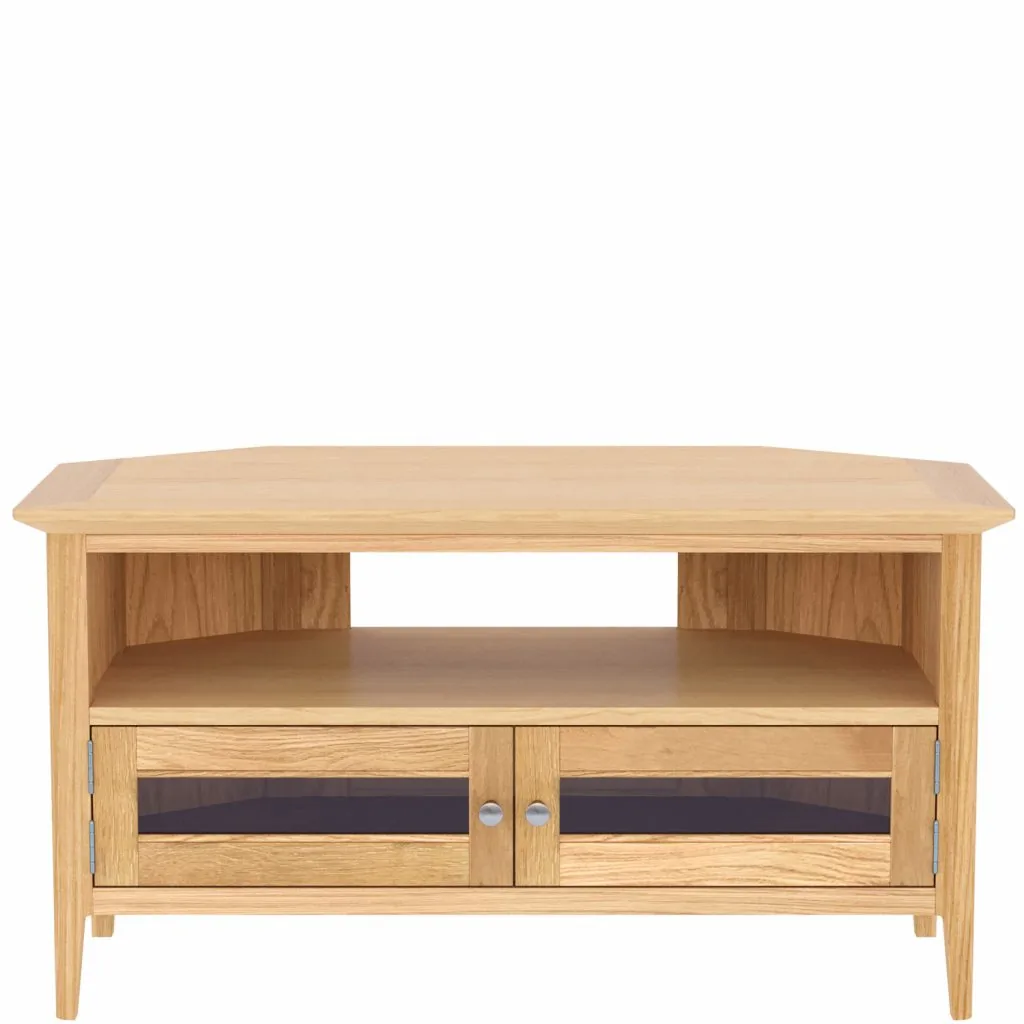 Glazed Corner TV Unit