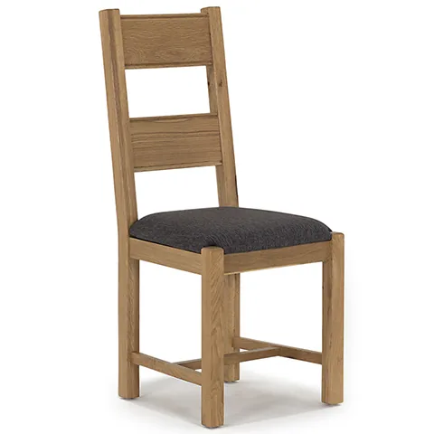 Dining Chair - Grey Fabric