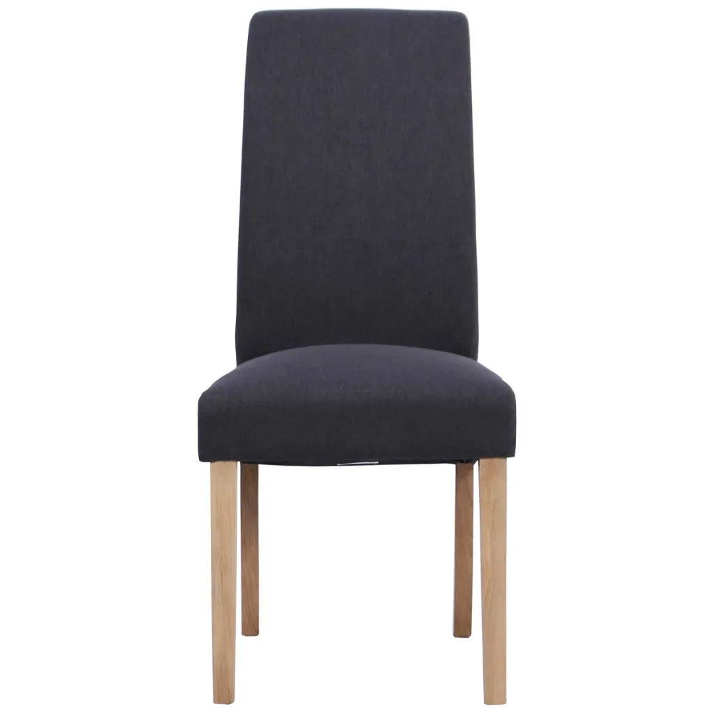 Dark Grey Fabric Chair
